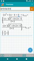 Fraction Calculator + Math اسکرین شاٹ 3