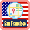 USA San Francisco City Maps ikona
