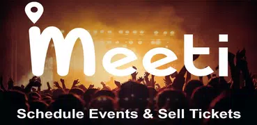 Meeti. Schedule events and sell tickets