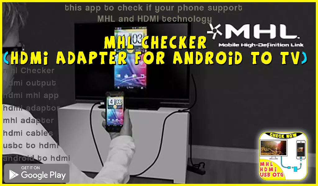MHL CHECKER - hdmi adapter for android to TV APK for Android Download