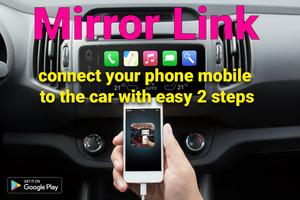 Mirror Link Car Connector & Ca پوسٹر