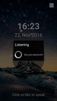 Unlock screen by voice! اسکرین شاٹ 1