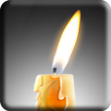 Virtual candle prank icon