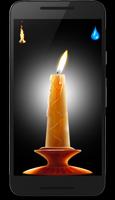 Virtual candle prank Affiche