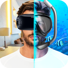 Increíbles videos de realidad virtual icono