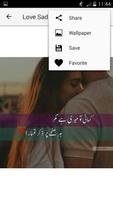 Love Sad Urdu Photo Status 截图 3