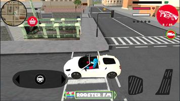 Spider Capitaine american Stickman Rope Hero Crime تصوير الشاشة 2