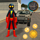 Superhero Stickman Rope Hero Vegas City Gangster APK