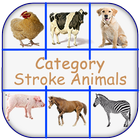 Stroke Animals Memory icône