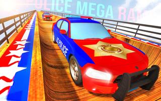Us Police Mega Ramp Car Racing Stunts 2019 capture d'écran 3