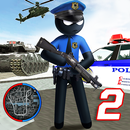 US Police Stickman Vegas Rope Hero City Gangster 2 APK