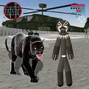 APK Panther Stickman Rope Hero Crime City Battle