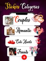 couples stickers for whatsapp Ekran Görüntüsü 1