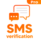 Receive SMS Verification Pro أيقونة