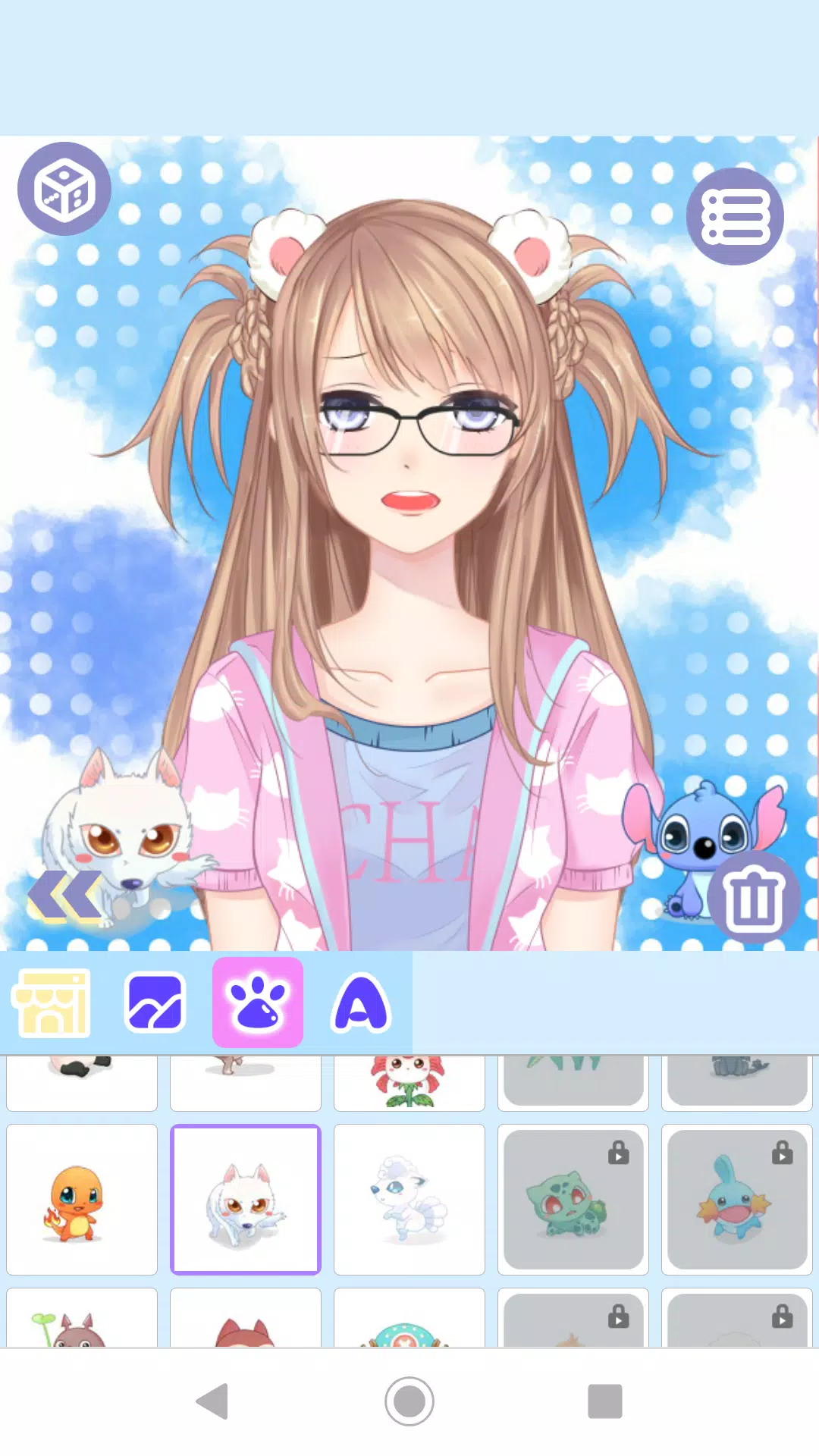 Tạo ra nhân vật anime của riêng bạn với ứng dụng Anime avatar creator! Vô số tùy chọn cho phép bạn thiết kế một nhân vật hoàn toàn độc đáo theo phong cách anime. Không chỉ dừng lại ở đó, ứng dụng còn giúp bạn quản lý và chia sẻ nhân vật của mình với những người yêu thích anime khác.