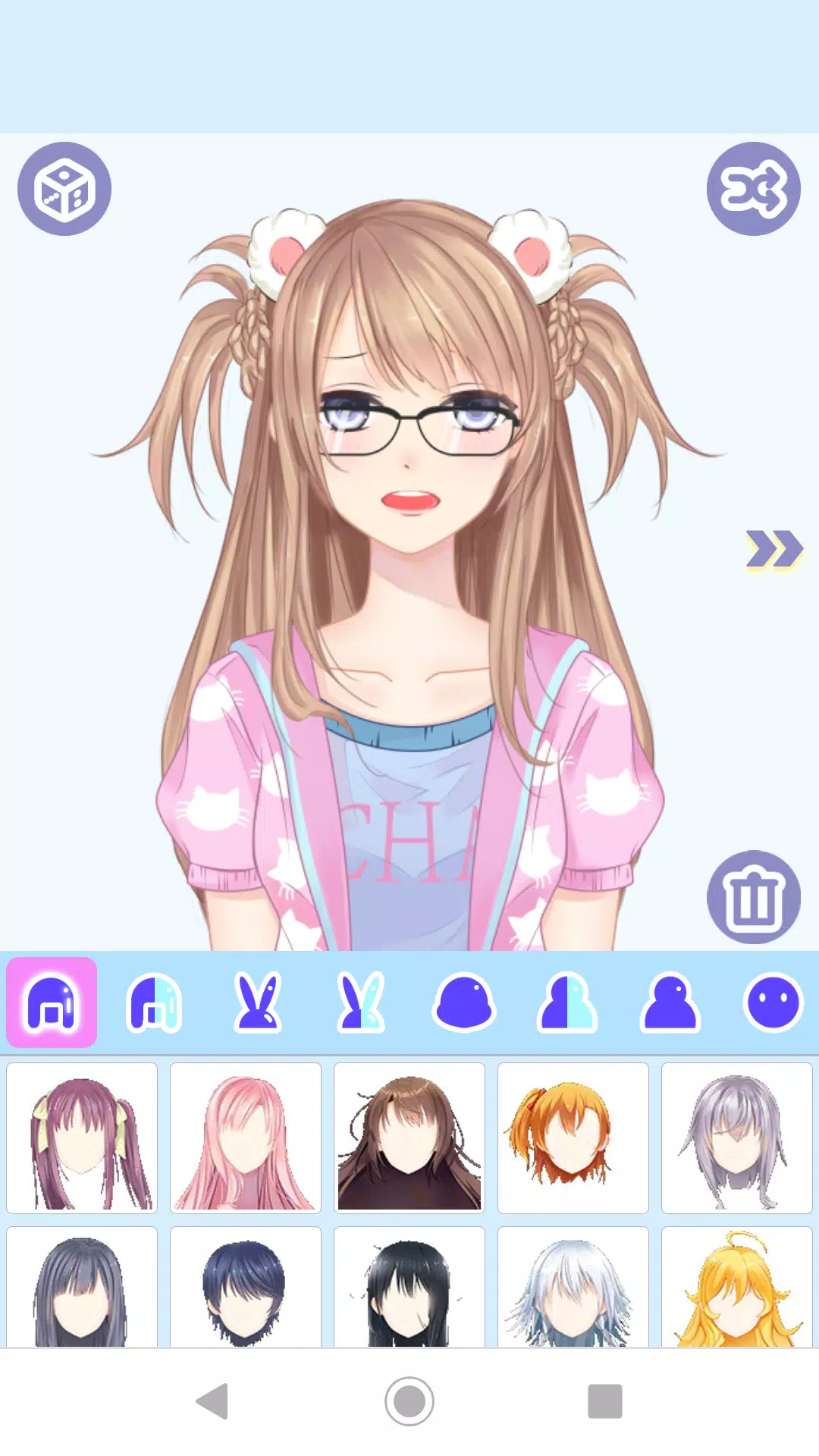 Tải xuống APK Cute Anime Avatar Factory cho Android