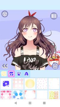 Cute Anime Avatar Factory 截图 3