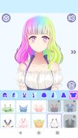 Pastel Anime Avatar Factory syot layar 2