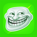 Troll Face Stickers - 3D APK