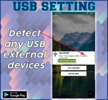 USB SETTINGS Affiche