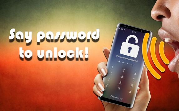 Lockscreen utilisant la voix capture d'écran 6
