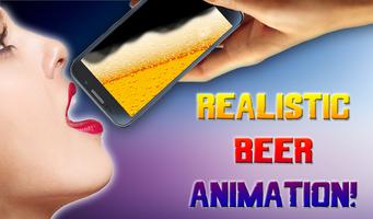 Drink virtual beer prank imagem de tela 1