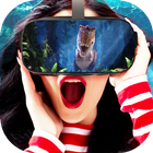 Pack of VR videos icon