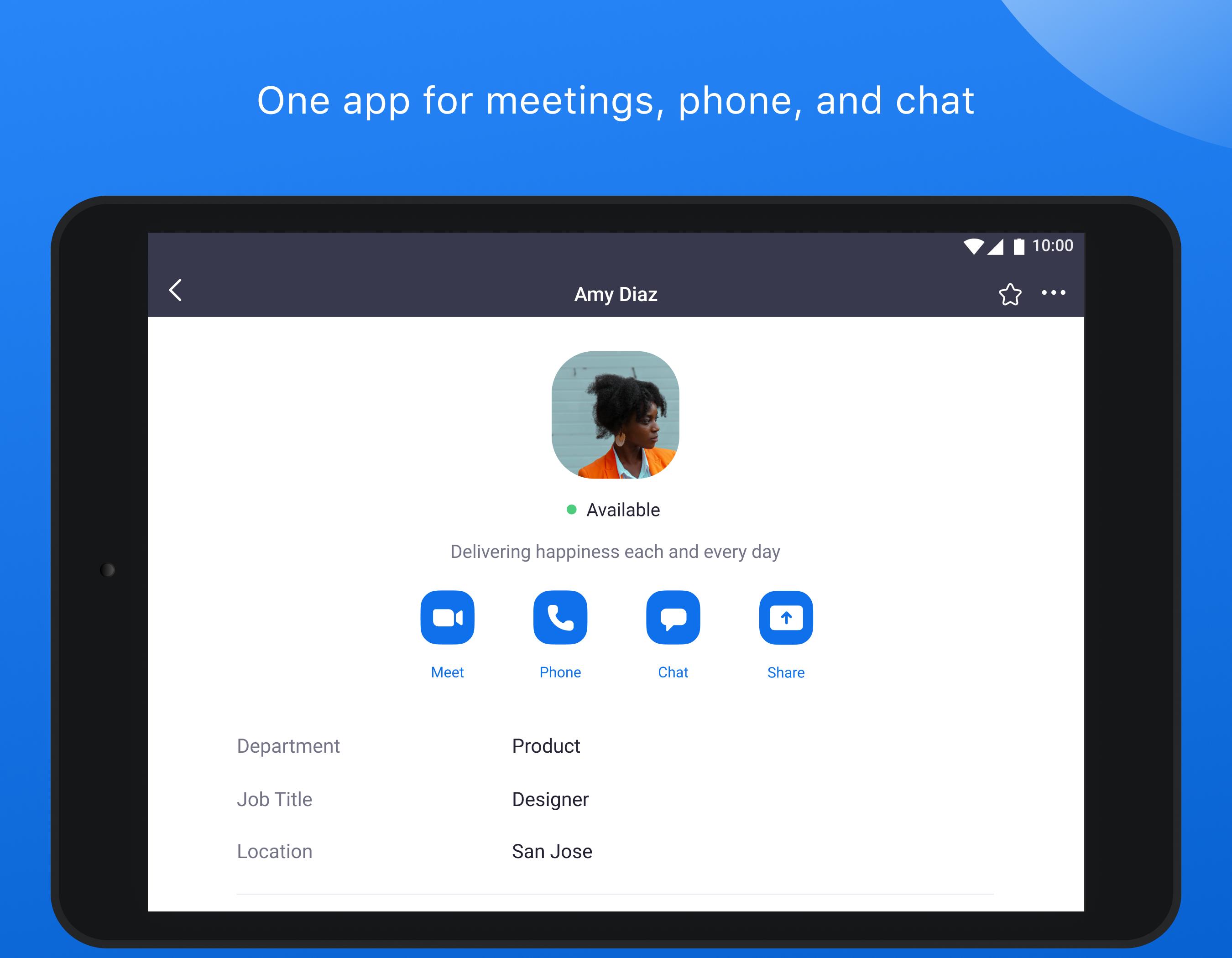 Download ZOOM Cloud Meetings 5.3.52640.0920 MOD apk for Android - ModApkFun