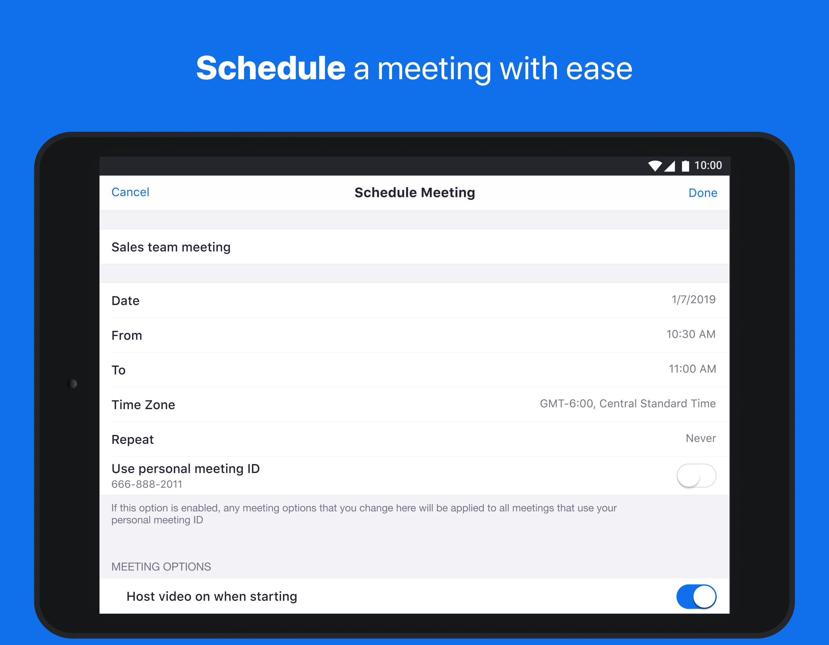 ZOOM Cloud Meetings for Android - APK Download