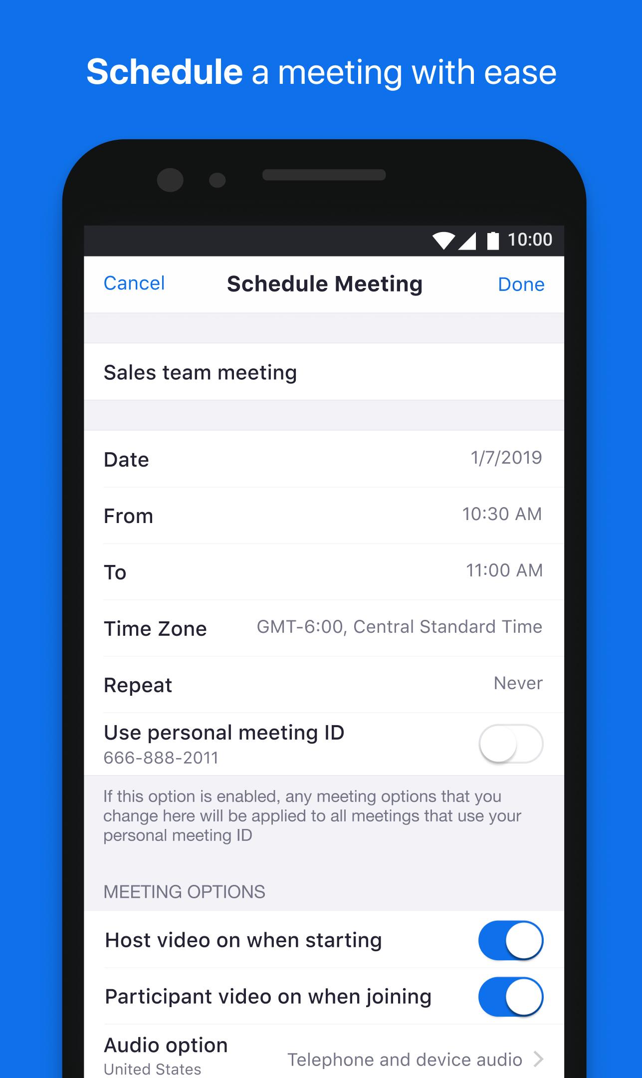 ZOOM Cloud Meetings for Android - APK Download