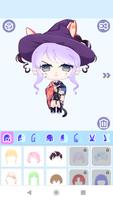 Anime Girl Dress Up تصوير الشاشة 1