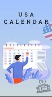 USA Calendar 2023 Affiche