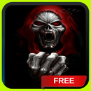 Evil Vampire Skull Live Wallpaper Theme Background aplikacja