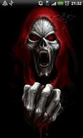 Evil Vampire Skull Live Wallpaper Theme Background 截图 1