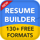Resume builder free CV maker app curriculum vitae आइकन