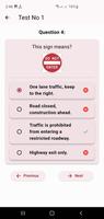 Traffic and Road Sign Test screenshot 2