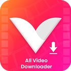 Downloader de vídeo ícone