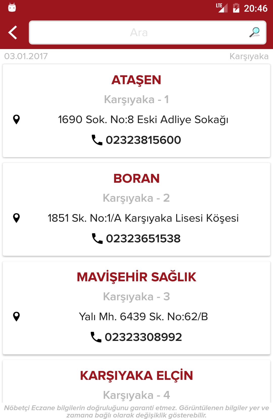 android icin izmir nobetci eczane apk yi indir