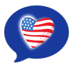 USA Chat – American Friends ikona