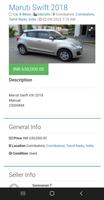 Used Cars Tamilnadu - buy sell تصوير الشاشة 2