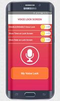 Verrouillage de l’écran voix - capture d'écran 1