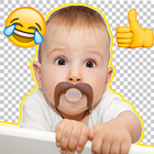 Personal Sticker Maker for WhatsApp WaStickerApps-icoon