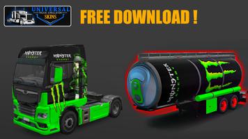 Skin Universal Truck Simulator تصوير الشاشة 1