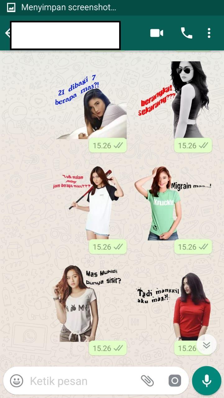 Wa Sticker Cewe Cantik Seksi Lucu Wastickerapps For Android Apk