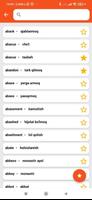 English and Uzbek dictionary poster