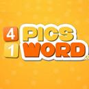4 x 1 picture word game APK