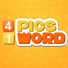 4 x 1 picture word game आइकन
