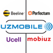 ”Uzmobile USSD kodlar Mobiuz