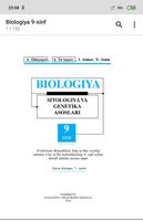 Poster Biologiya 9-sinf