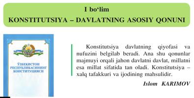 Konstitutsiyaviy huquq asoslar ảnh chụp màn hình 3